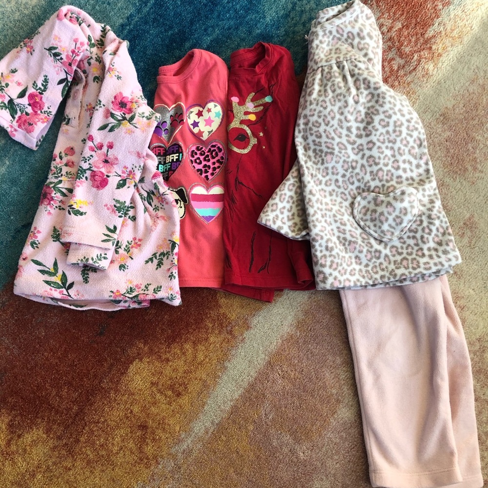 EUC long sleeves, pant set, and hoodie